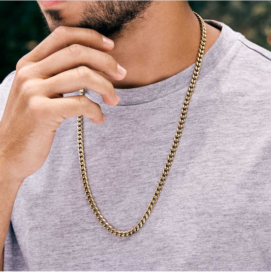 Combo Cubana Oro 18K Laminado (Garantía de por vida)