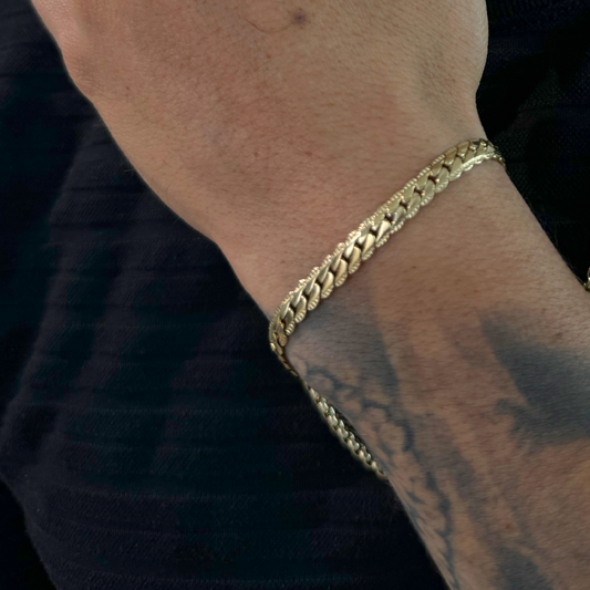 Pulsera Grabada Hombre