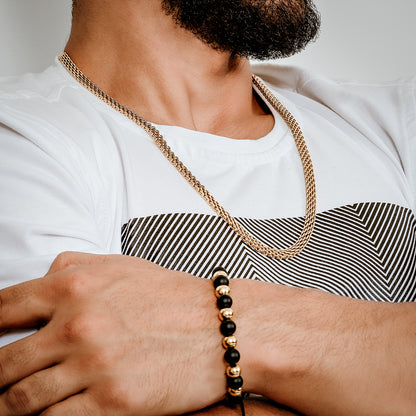 Cadena Chinesca Hombre + 33%0ff +Caja de lujo +Envío Gratis + Bono de Descuento.