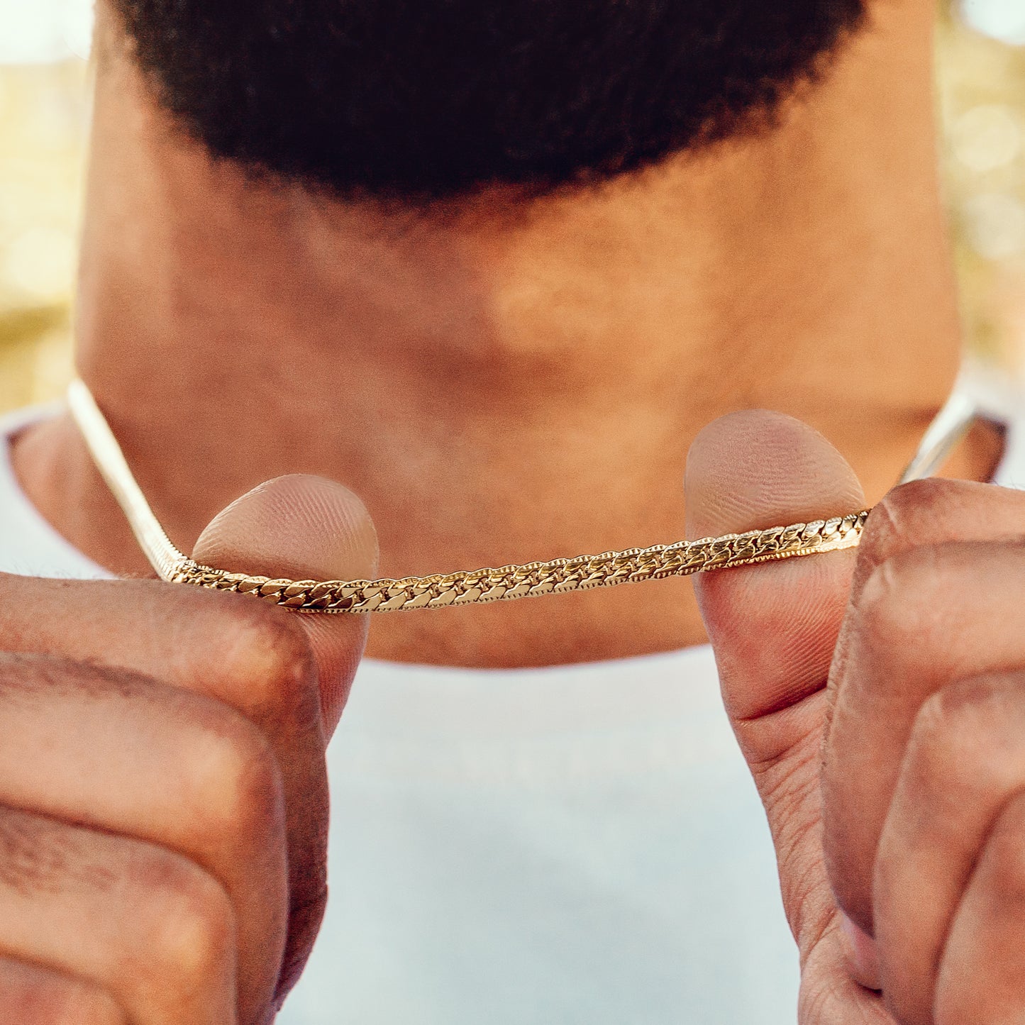 Cadena Grabada Oro Laminado 18k + Caja De Lujo Gratis + Bono De Descuento +33% Off + Envío Gratis . ¡SOLO POR HOY!