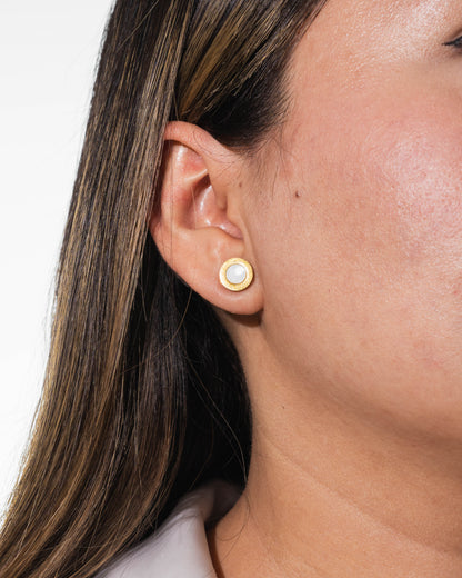Aretes x3 Oro Laminado Ref Bulgari