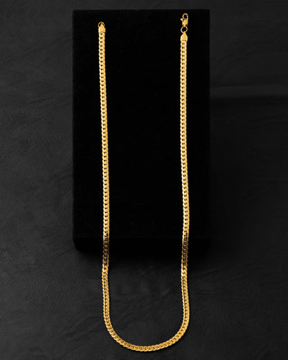Cadena Grabada Oro Laminado 18k + Caja De Lujo Gratis + Bono De Descuento +33% Off + Envío Gratis . ¡SOLO POR HOY!