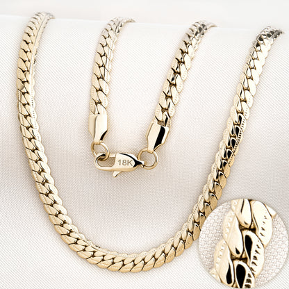 Cadena Grabada Oro Laminado 18k + Caja De Lujo Gratis + Bono De Descuento +33% Off + Envío Gratis . ¡SOLO POR HOY!