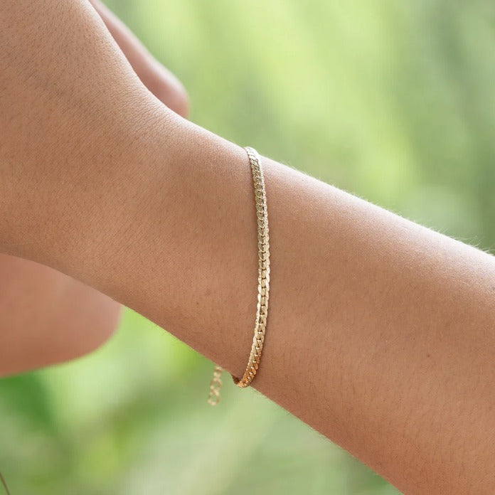 Pulsera Grabada Mujer
