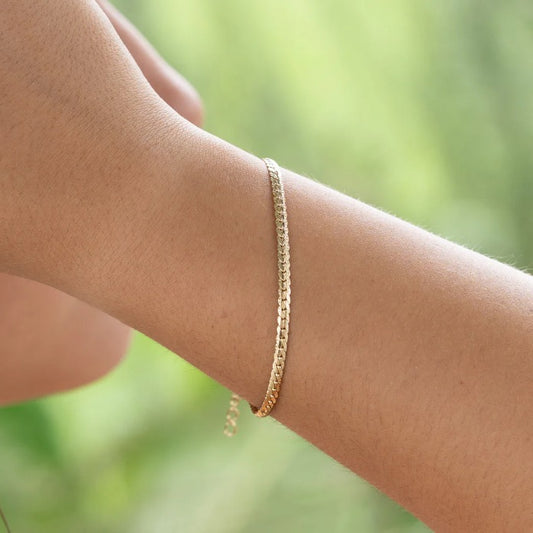 Pulsera Grabada Mujer